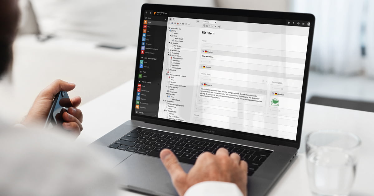 TYPO3 agency Creating a TYPO3 Website: What to Keep in Mind